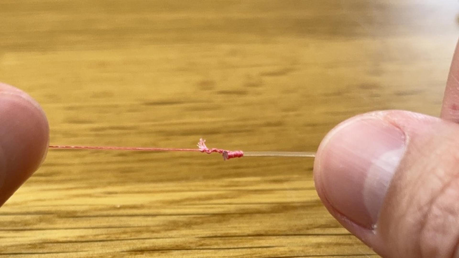 端線をぎりぎりでカット
